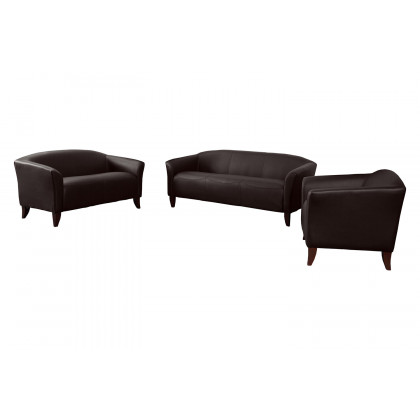 BLNK HERCULES Imperial Series LeatherSoft Reception Set - Brown