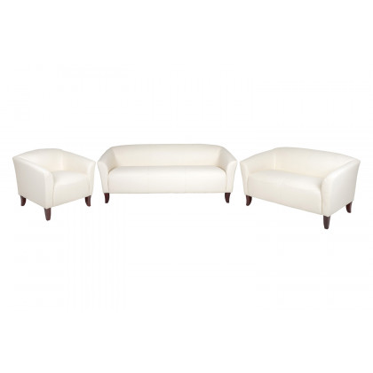 BLNK HERCULES Imperial Series LeatherSoft Reception Set - Ivory