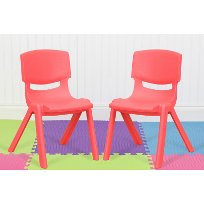 BLNK - Whitney Plastic Stackable School Chair 2 Pack