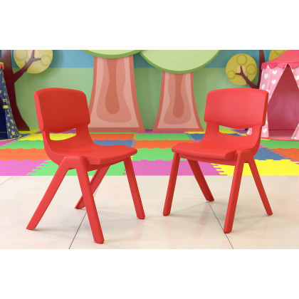 BLNK - Whitney Plastic Stackable School Chair 2 Pack