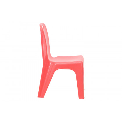 BLNK Whitney Plastic Stackable School Chair with Carrying Handle 2 Pack - Red