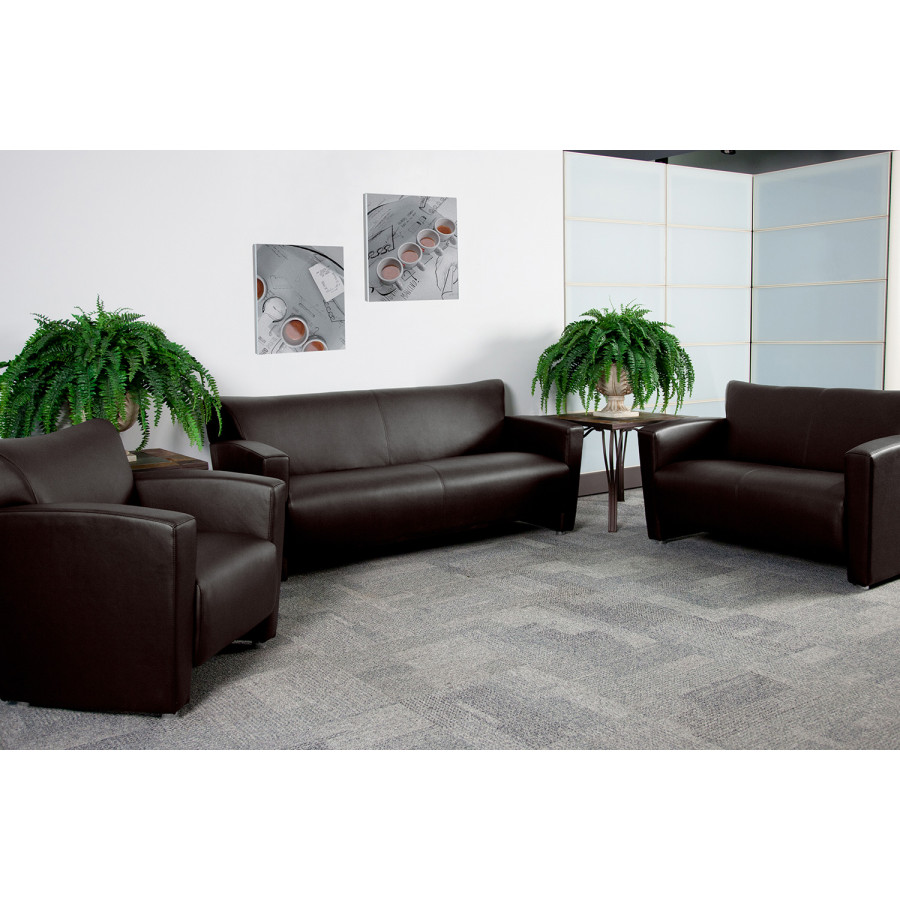 BLNK HERCULES Majesty Series LeatherSoft Chair - Brown