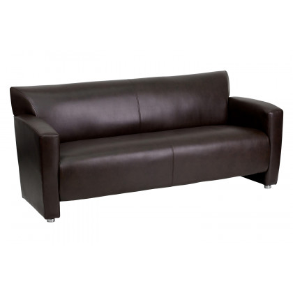 BLNK HERCULES Majesty Series LeatherSoft Reception Set - Brown