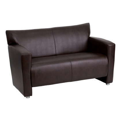 BLNK HERCULES Majesty Series LeatherSoft Reception Set - Brown