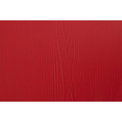 BLNK Perry Poly Resin Wood Seat with Rounded Edges for Colorful Metal Chairs and Stools Set of 4 - Red