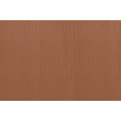 BLNK Perry Square Poly Resin Wood Seat with Rounded Edges for Colorful Metal Bar Stools - Teak