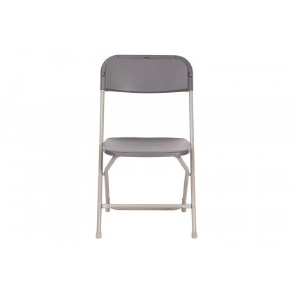 BLNK Hercules Big and Tall Commercial Folding Chair 4-Pack - Gray