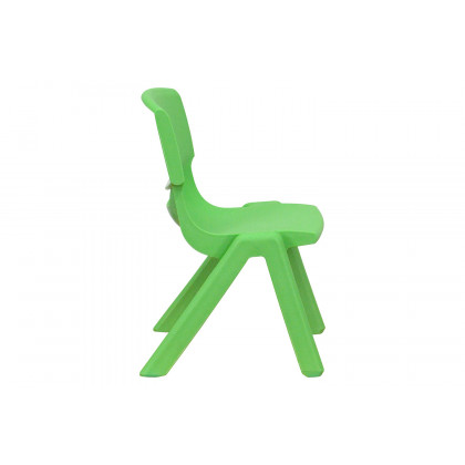 BLNK Whitney Plastic Stackable School Chair 4 Pack - Assorted, 10.5"H Seat