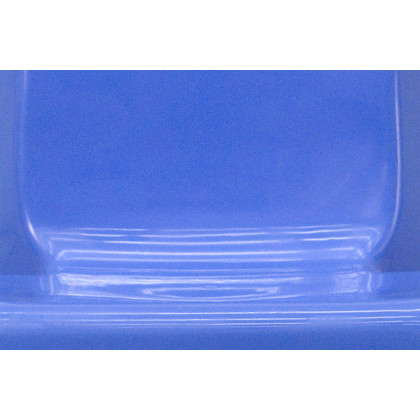 BLNK Whitney Plastic Stackable School Chair 4 Pack - Blue, 11"H Seat