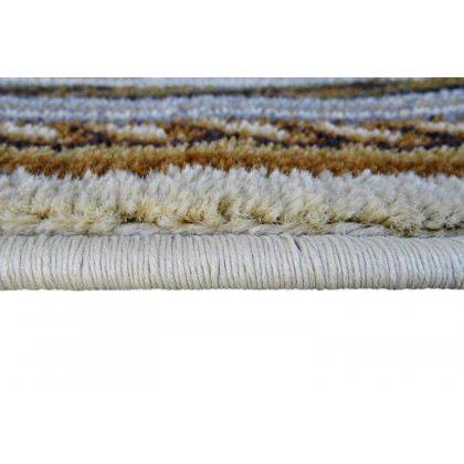 BLNK Sovalye Collection Nautical Themed Area Rug with Jute Backing - Beige, 5'W x 7'L