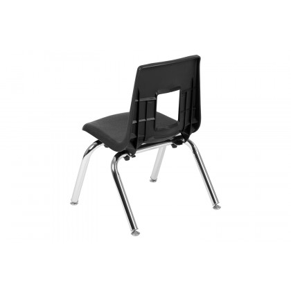 BLNK Mickey Advantage Student Stack School Chair - Black, 12"H