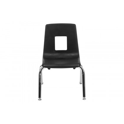 BLNK Mickey Advantage Student Stack School Chair - Black, 12"H