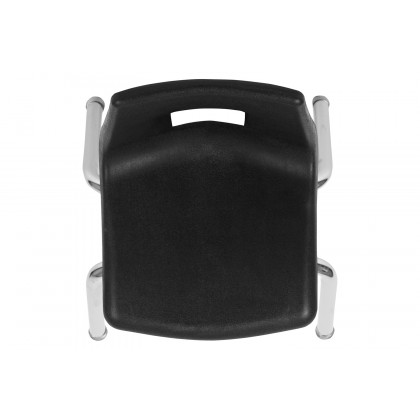 BLNK Mickey Advantage Student Stack School Chair - Black, 12"H