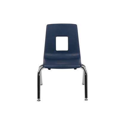 BLNK Mickey Advantage Student Stack School Chair - Navy, 12"H