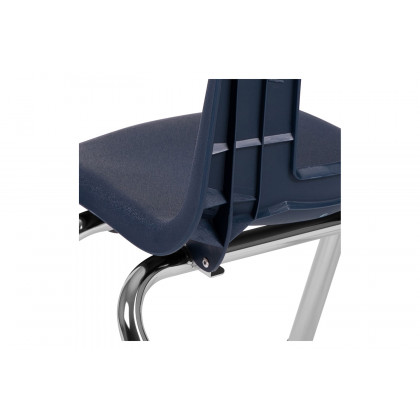 BLNK Mickey Advantage Student Stack School Chair - Navy, 12"H