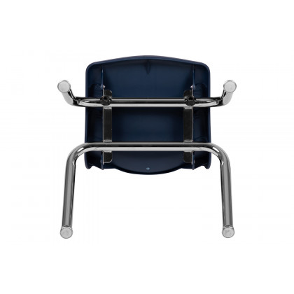 BLNK Mickey Advantage Student Stack School Chair - Navy, 12"H