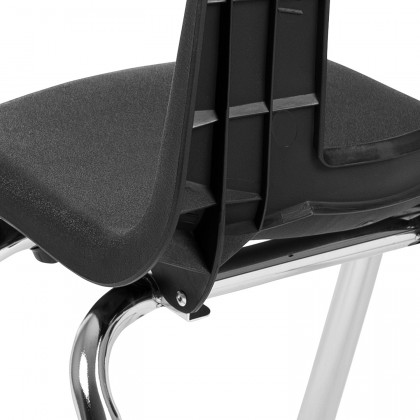 BLNK Mickey Advantage Student Stack School Chair - Black, 14"H
