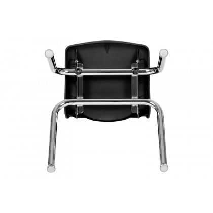 BLNK Mickey Advantage Student Stack School Chair - Black, 14"H