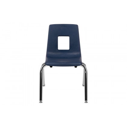 BLNK Mickey Advantage Student Stack School Chair - Navy, 14"H