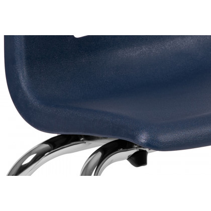 BLNK Mickey Advantage Student Stack School Chair - Navy, 14"H