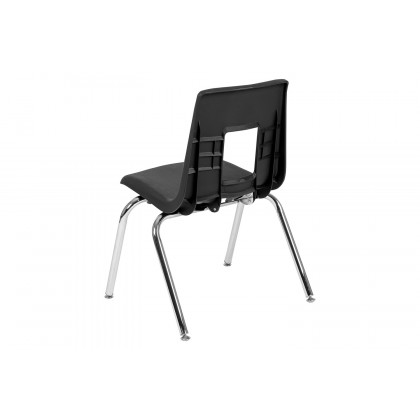 BLNK Mickey Advantage Student Stack School Chair - Black, 16"H