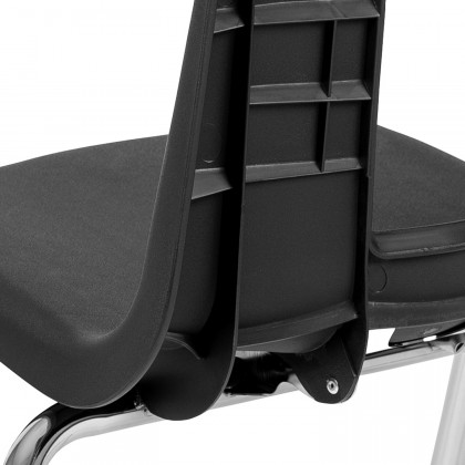 BLNK Mickey Advantage Student Stack School Chair - Black, 16"H