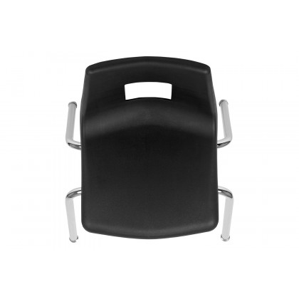 BLNK Mickey Advantage Student Stack School Chair - Black, 16"H