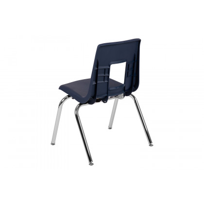 BLNK Mickey Advantage Student Stack School Chair - Navy, 16"H