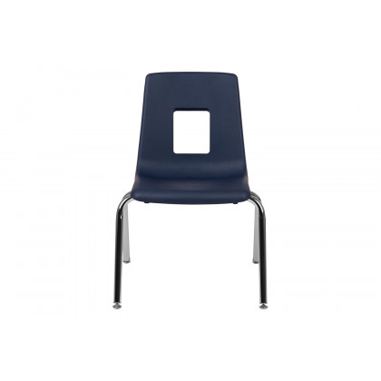 BLNK Mickey Advantage Student Stack School Chair - Navy, 16"H