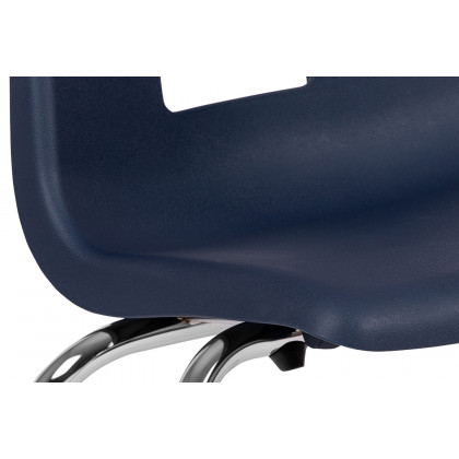 BLNK Mickey Advantage Student Stack School Chair - Navy, 16"H