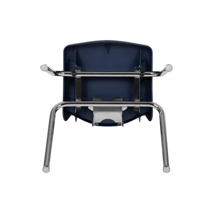 BLNK Mickey Advantage Student Stack School Chair - Navy, 16"H