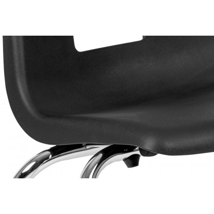 BLNK Mickey Advantage Student Stack School Chair - Black, 18"H