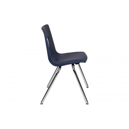 BLNK Mickey Advantage Student Stack School Chair - Navy, 18"H