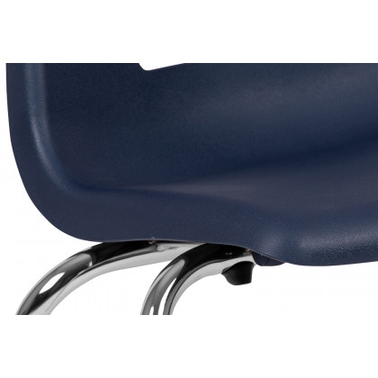BLNK Mickey Advantage Student Stack School Chair - Navy, 18"H