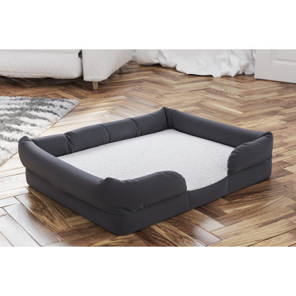 BLNK - Cooper Cooper Orthopedic Comfy Memory Foam Joint Relief Bolster Dog Bed