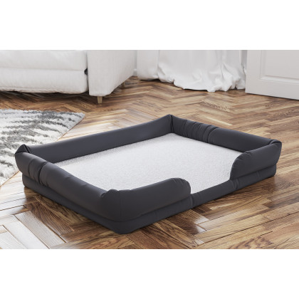 BLNK - Cooper Cooper Orthopedic Comfy Memory Foam Joint Relief Bolster Dog Bed