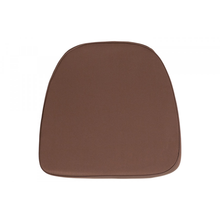 BLNK Louise Fabric Soft Chiavari Chair Cushion - Brown
