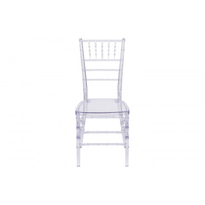 BLNK Flash Elegance Chiavari Stacking Chair - Crystal Ice Blue