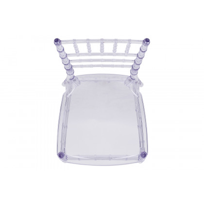 BLNK Flash Elegance Chiavari Stacking Chair - Crystal Ice Blue