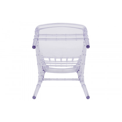 BLNK Flash Elegance Chiavari Stacking Chair - Crystal Ice Blue