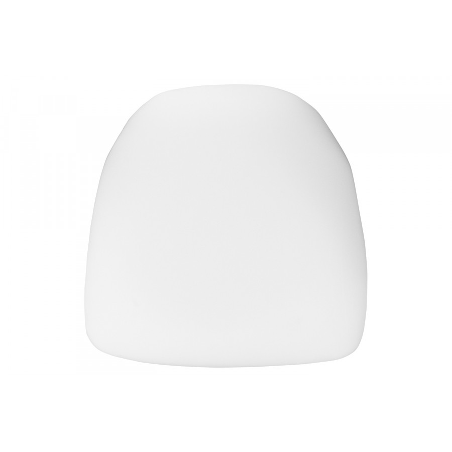 BLNK Louise Fabric Hard Chiavari Chair Cushion - White