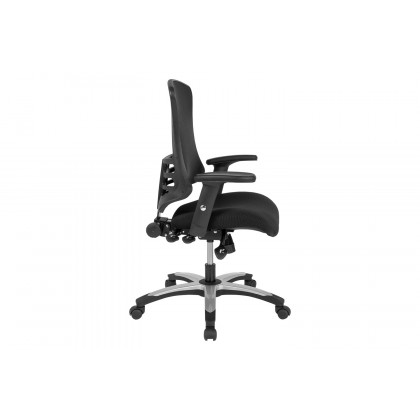 BLNK - Waylon Waylon High-Back Mesh Multifunction Executive Swivel Ergonomic Office Chair with Molded Foam Seat and Adjustable Arms