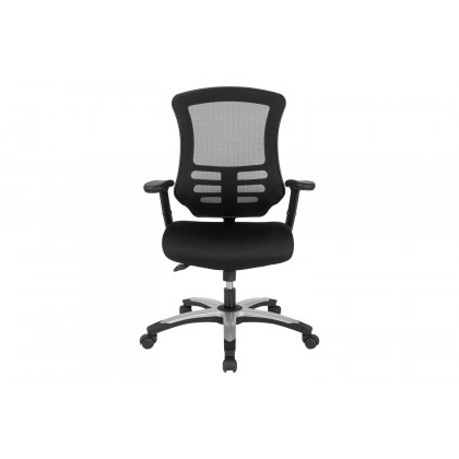 BLNK - Waylon Waylon High-Back Mesh Multifunction Executive Swivel Ergonomic Office Chair with Molded Foam Seat and Adjustable Arms