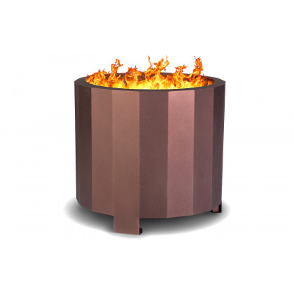 BLNK Titus Commercial Smokeless Outdoor Firepit - Bronze, 19.5"D