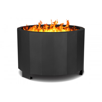 BLNK Titus Commercial Smokeless Outdoor Firepit - Black, 27"D