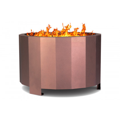 BLNK Titus Commercial Smokeless Outdoor Firepit - Bronze, 27"D
