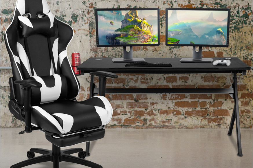 Best gaming chairs with footrests-01