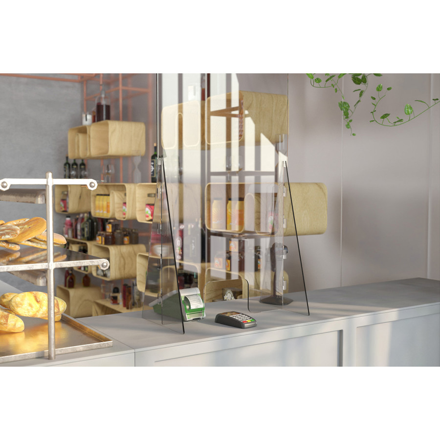 BLNK - Hamilton Acrylic Free-Standing Register Shield