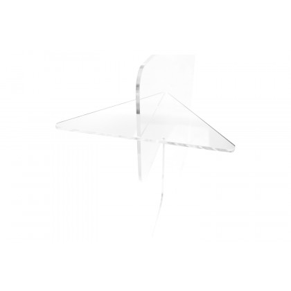 BLNK - Violet Acrylic Free-Standing Register Shield
