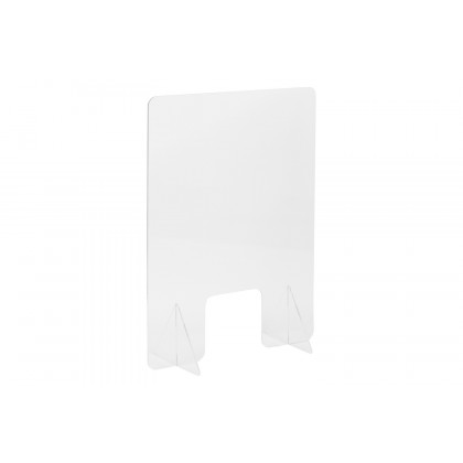 BLNK Mission Acrylic Free-Standing Register Shield - 33"H x 24"L